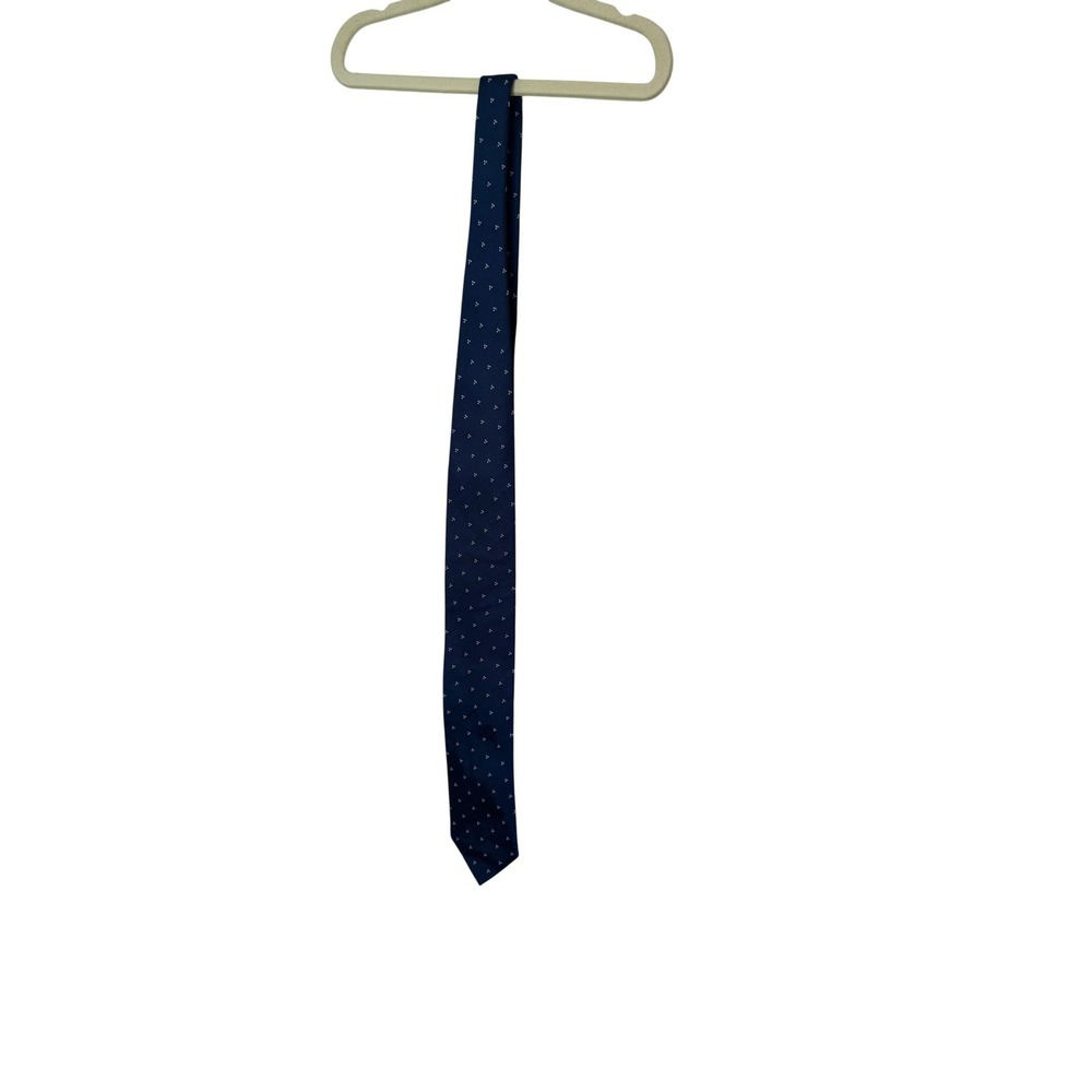 Bonobos‎ Tie Mens One Size Blue Floral Silk Handmade USA Classic Necktie Woven